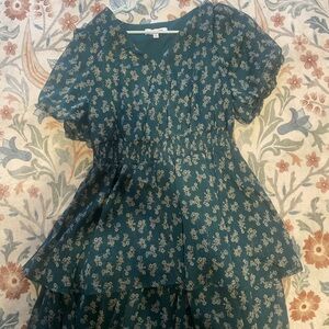 Mimi Chica Deep Green Dress